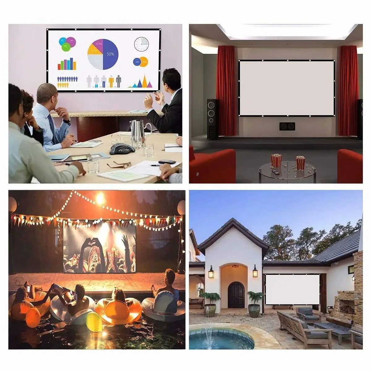 Smart Movie Outdoor Indoor 4k Projector Smart Movie Pro